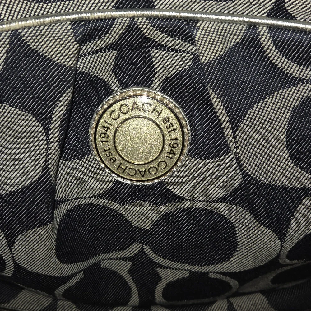 Coach 1941 Denim Backpack - Picture 2 of 9